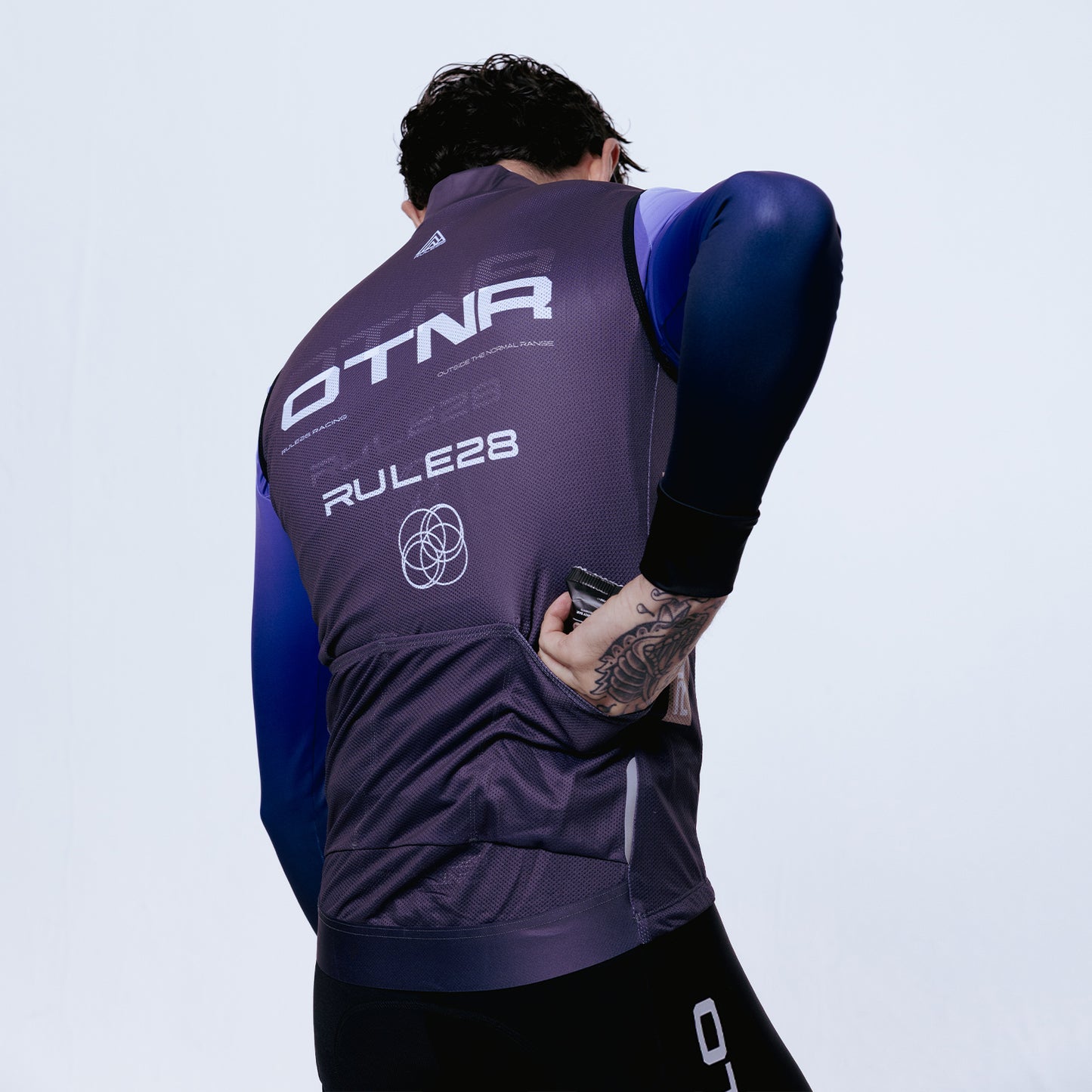 OTNR Lightweight Gilet | Rule 28 Cutting Edge Cycling Apparel