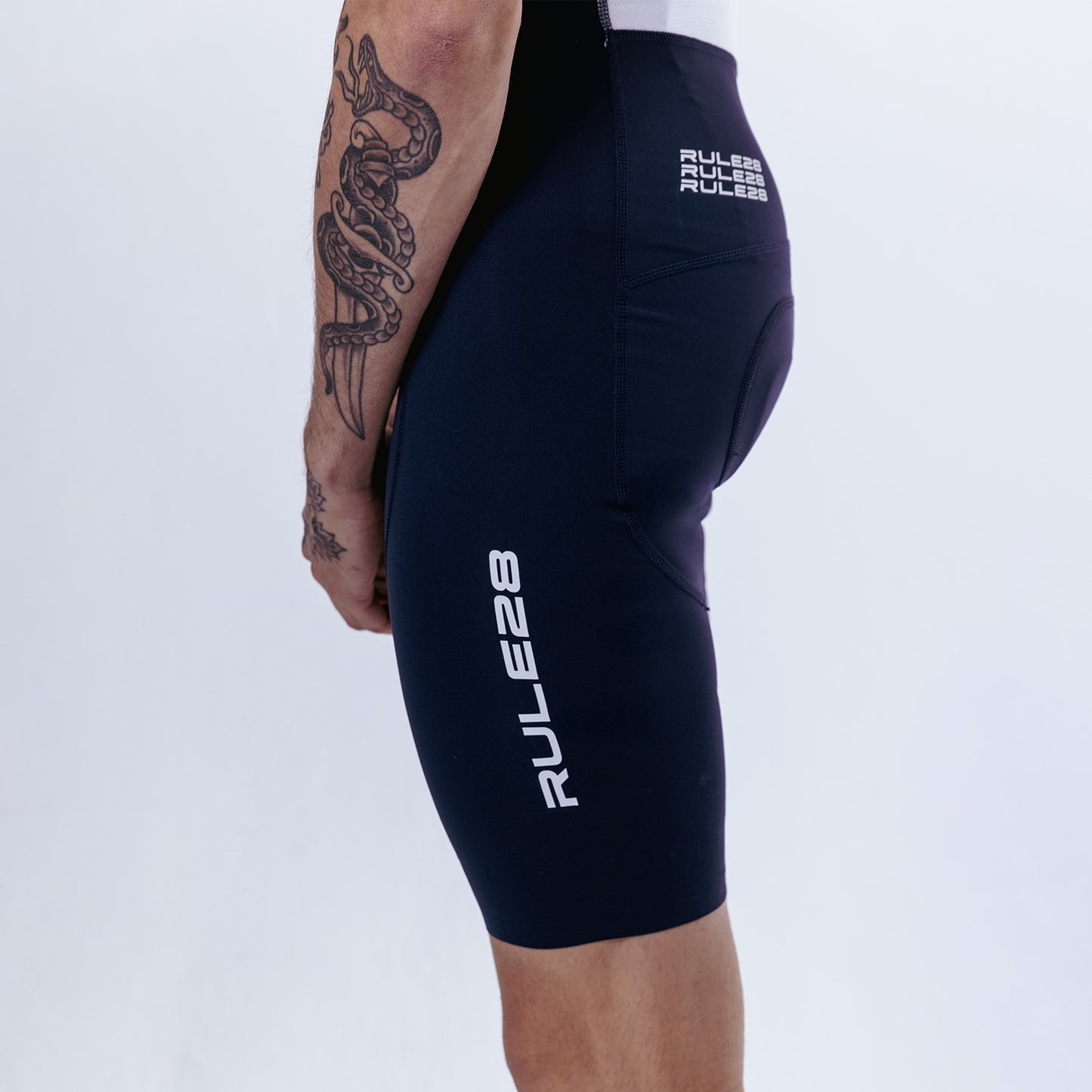 Obsidian Bib Shorts (2026) | Rule 28 Cutting Edge Cycling Apparel