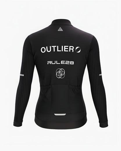Outlier Long Sleeve Aero Jersey | Rule 28 Cutting Edge Cycling Apparel